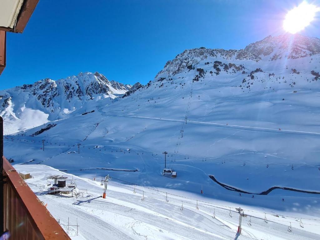 Superbe Appartement Vue Panoramique Pied Des Pistes La Mongie Exteriér fotografie