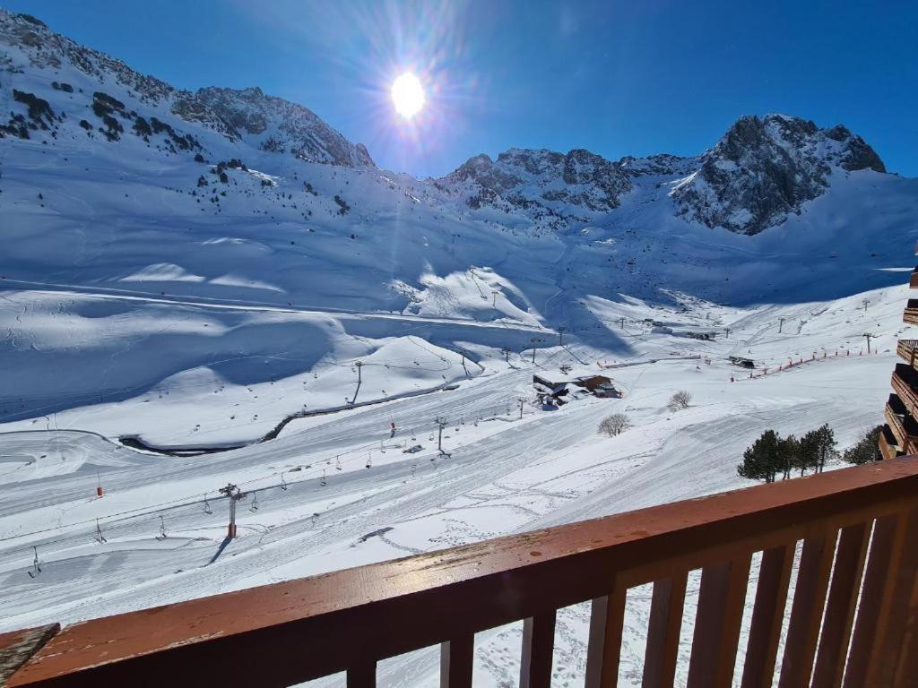Superbe Appartement Vue Panoramique Pied Des Pistes La Mongie Exteriér fotografie