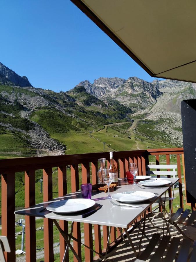 Superbe Appartement Vue Panoramique Pied Des Pistes La Mongie Exteriér fotografie